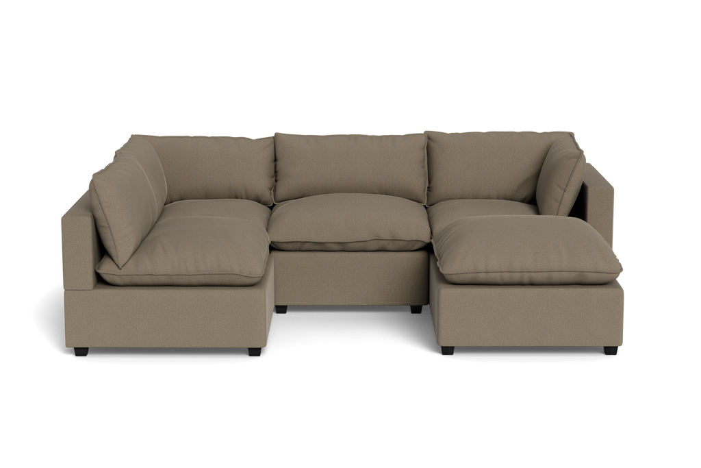 Kova Pillow Cushion L-Shape + Ottoman