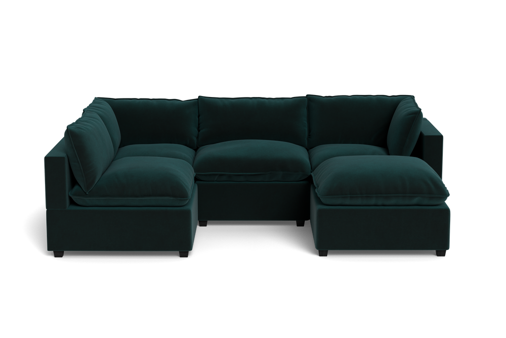 Kova Pillow Cushion L-Shape + Ottoman