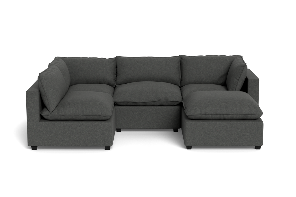 Kova Pillow Cushion L-Shape + Ottoman