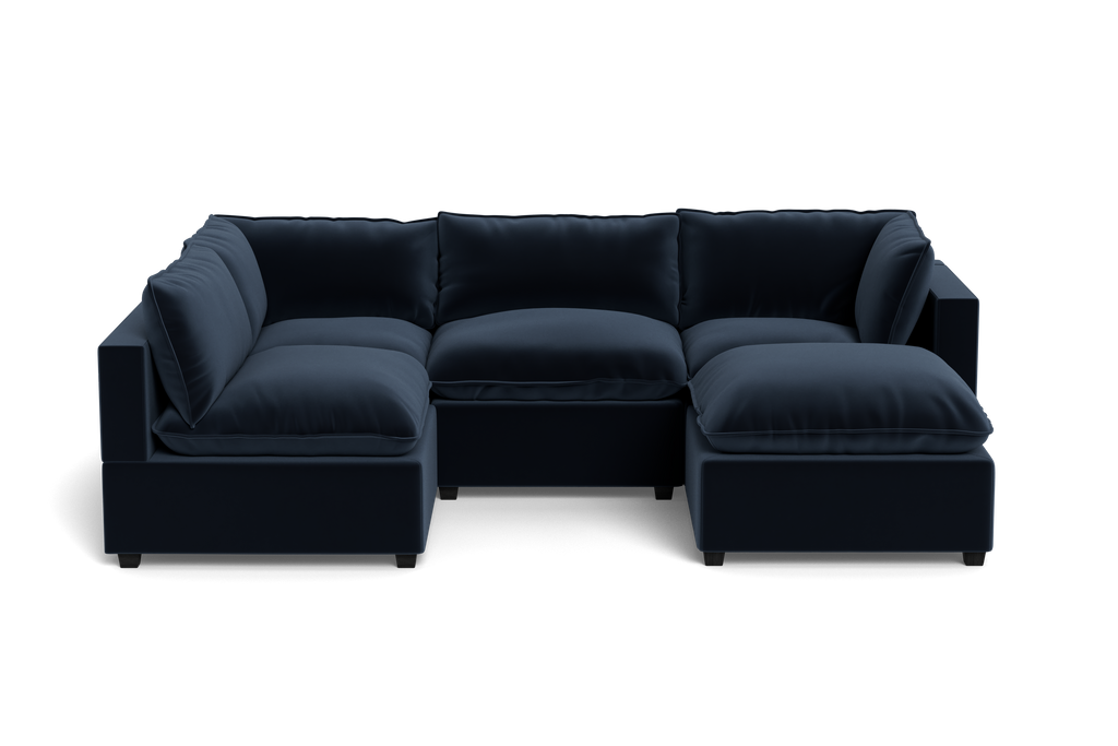 Kova Pillow Cushion L-Shape + Ottoman