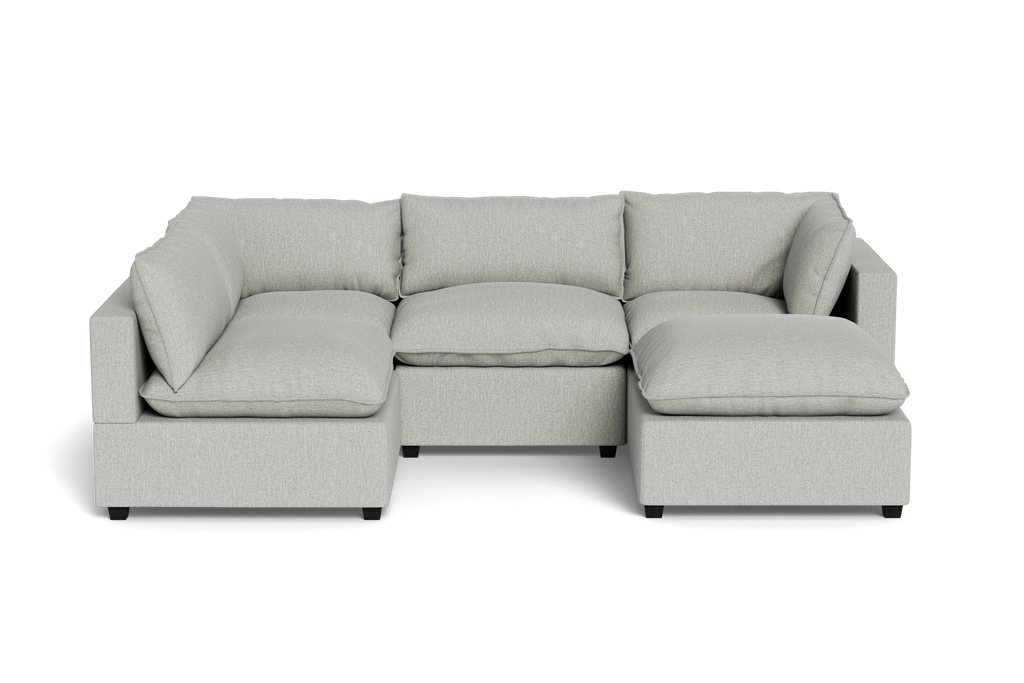 Kova Pillow Cushion L-Shape + Ottoman